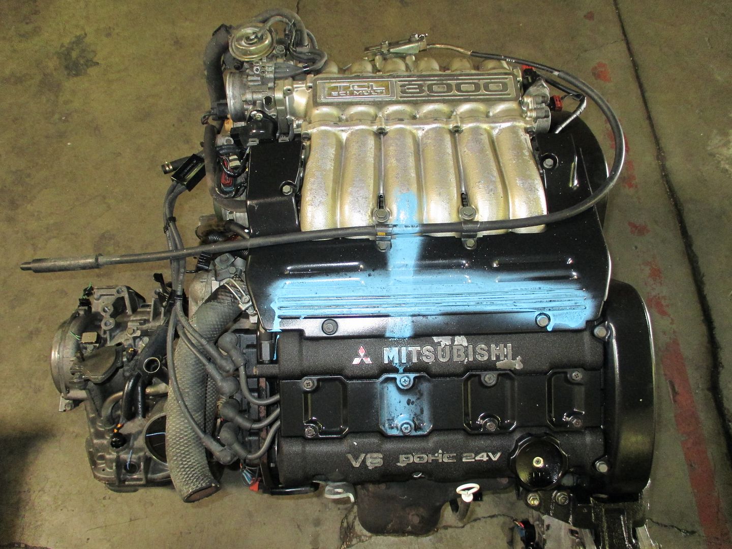 Buy Mitsubishi 3000GT Dodge Stealth JDM 6G72 DOHC V6 Engine 9093 Motor